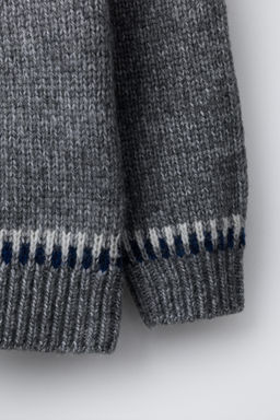 JACQUARD KNIT JUMPER - Zara фото 4