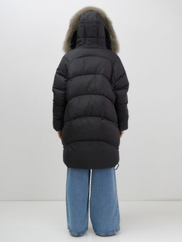 Пальто зимнее утепленное с мехом и капюшоном ,куртка Бренд: Visdeer фото 8