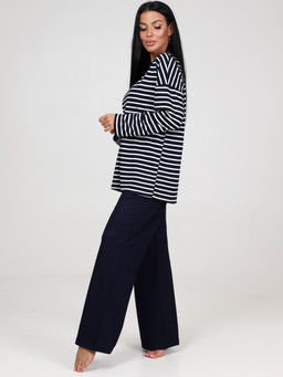 954 ЖЕНСКИЙ КОСТЮМ (брюки) (Темно-синий) - А-дина фото 5