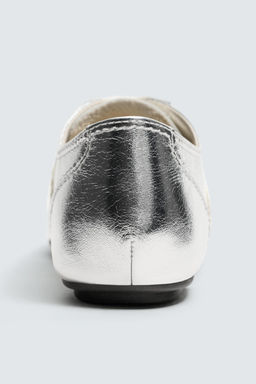 METALLIC LEATHER TRAINERS HARRY LAMBERT FOR ZARA x DISNEY  фото 4