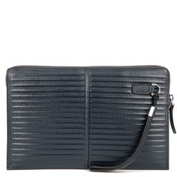 88655 blue, мужской кожаный клатч Barcelo Biagi