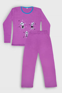 Арт. 4227 Пижама с брюками 48-58 (6 шт) Цвет:ассорти