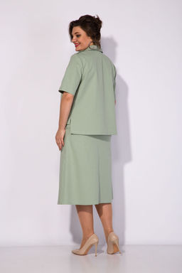 Костюм Liliana 1296-Р фисташка  фото 4