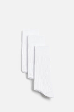 PACK OF 3 RIBBED SOCKS