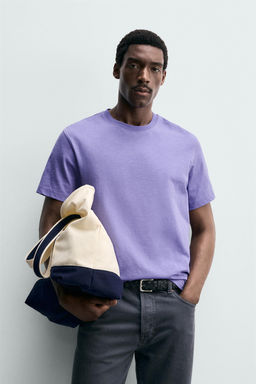 CAMISETA REGULAR FIT ESTRUCTURA FLAM? / 683