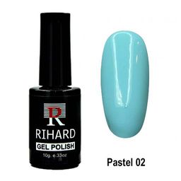 Rihard Pastel Gel Polish Гель-лак - коллекция "Пастель", 10 мл, №02