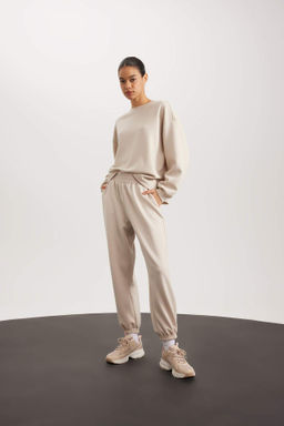 DeFactoFit Jogger Esofman Alt? Oversize Genis Kal?p Cepli Standart Boy Skuba Dalg?c Kumas  фото 4