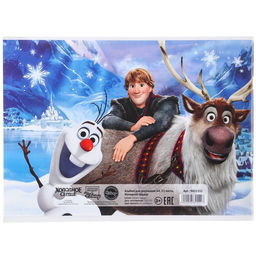 Цена за 2 шт. Альбом для рисования А4, 32 листа 100 г/м², на скрепке, «Холодное сердце»