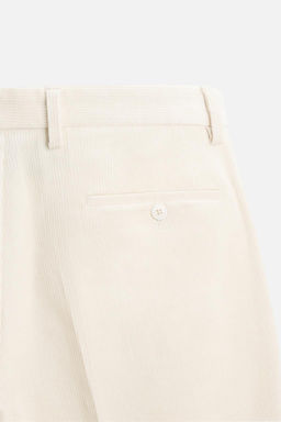 SLIM FIT CORDUROY TROUSERS - Zara фото 18