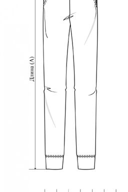 Брюки женские 409L3-32 горчица - Solo mio фото 10