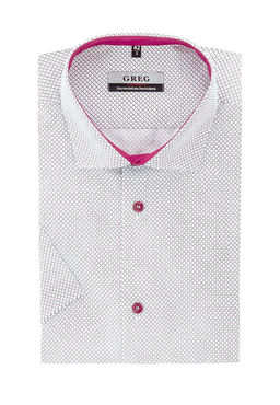 Сорочка мужская короткий рукав GREG 163/109/2034/Z/1  фото 2