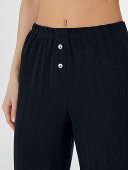 Брюки домашние женские черные