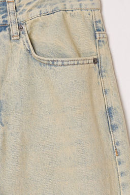 TRENDYOL MAN Mavi -Yesil Tintli Baggy Fit Bol Kot Pantolon Jeans TMNSS25JE00008 - Trendyolmilla фото 2