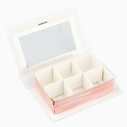 Цена за 5 шт. Коробка под 6 конфет с ячейками «Подарок» 14.8 х 9.5 х 3.5 см