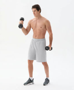 Гантель гексагональная STARFIT DB-301PRO 5 кг, обрезиненная, черный фото 5