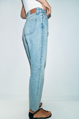 Z.05 MOM FIT HIGH-WAIST JEANS - Zara фото 8