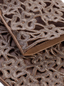 Перчатки женские ш/п F-0160 l.taupe - Eleganzza фото 14