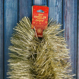 Цена за 10 шт. Мишура Бумеранг d-11,5 см, 200 см, микс - Зимнее волшебство фото 3