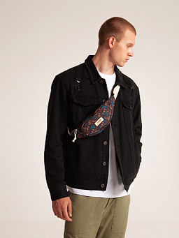 Сумка ЗАПОРОЖЕЦ Barabanshiki Small Waist Bag ZIP MULTICOLOR  фото 6
