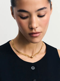 Многослойное украшение на шею / Zarina