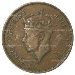 1 цент 1951 года Британский Гондурас