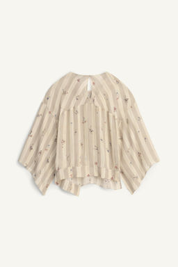 BLUSA RAYAS FLORES LIMITED EDITION / Estampado - Zara фото 5