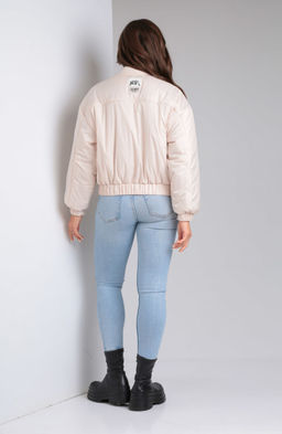 Бомбер Modema 1051-3 ваниль  фото 3