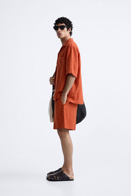 GEOMETRIC JACQUARD SHIRT - Zara фото 4