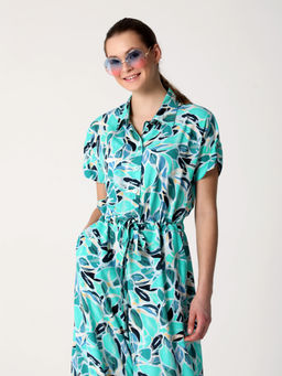 25207 Комбинезон бирюзовый