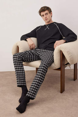 TRENDYOL MAN Siyah Regular Fit Pijama Tak?m? THMAW22PT0426 - Trendyolmilla фото 19