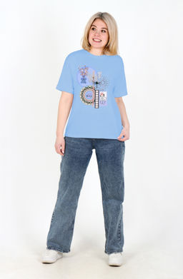 Футболка Алиса Ф-93Е (44-62) кулирка - Лотос фото 11