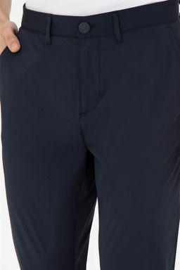 Мужские темно-синие брюки из плотной ткани - U.s. polo assn фото 6