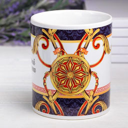 Кружка чайная керамическая «Любимый дедушка», 320 мл