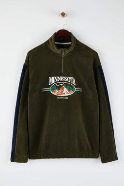 TRENDYOL MAN Antrasit Unisex Oversize/Genis Kesim Dik Yaka Fermuarl? Anti-pilling Polar Sweatshirt TMNAW24SW00034 - Trendyolmilla фото 28