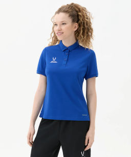 Поло женское JOGEL PREMIER PerFormDRY CVC Polo W, синий  фото 6