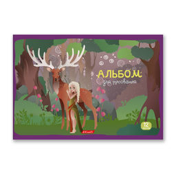 Светоч 12АЛСК4_1_3_9 Альбом для рисования 100 г/м2 A4 29 х 20.5 см на скобе 12 л. 10 шт. 000644 Весёлые картинки  фото 37