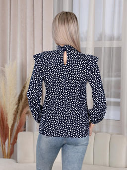 IV-CAPRIZ Имерина - блуза горох  фото 6