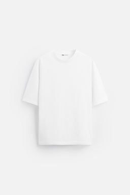 BASIC HEAVY WEIGHT T-SHIRT - Zara фото 9
