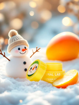 Цена за 5 шт. Бальзам для губ, 3 г, аромат мангового сорбета, URAL LAB  фото 17