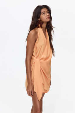 Vestido playero halter cruzado - H&m фото 3
