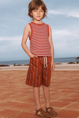 LIMITED EDITION CUT-OUT STRIPED T-SHIRT