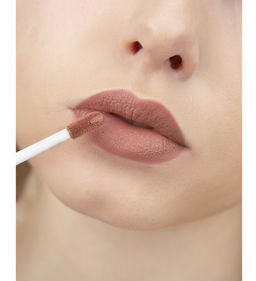 LuxVisage Блеск для губ PIN UP ultra matt тон 21 - Golden rose фото 2