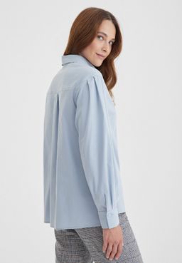 Блуза женская LA-311557-BL, 
голубой - Steinberg фото 5