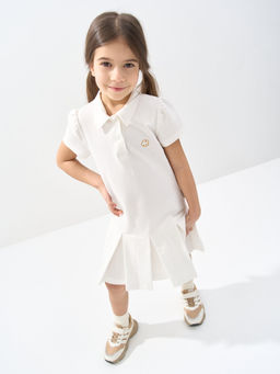 Платье поло "Молоко"