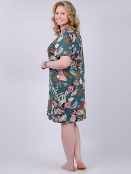 Халат "Рената" тропики, трикотаж