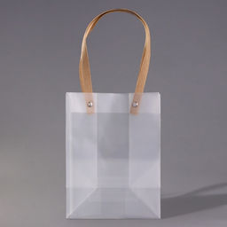 Пакет подарочный PP, прозрачный, матовый, 15×10×20 см