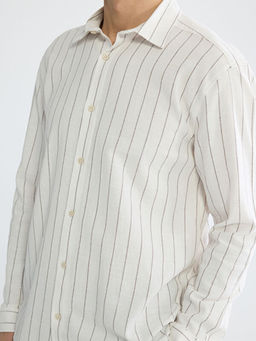 Regular Fit ?izgili Arm?rl? Erkek G?mlek