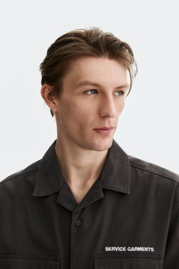 Camisa cargo de manga corta Relaxed Fit - H&m фото 6