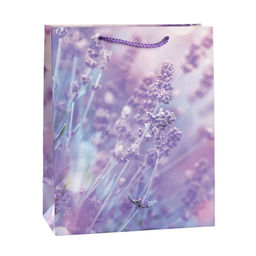 Цена за 12 шт. Пакет подарочный 26x32x12см Лаванда / 3205L /уп 12/384/ - Галеонтрейд фото 2