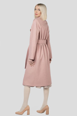 Пальто женское демисезонное (пояс) - El podio фото 3